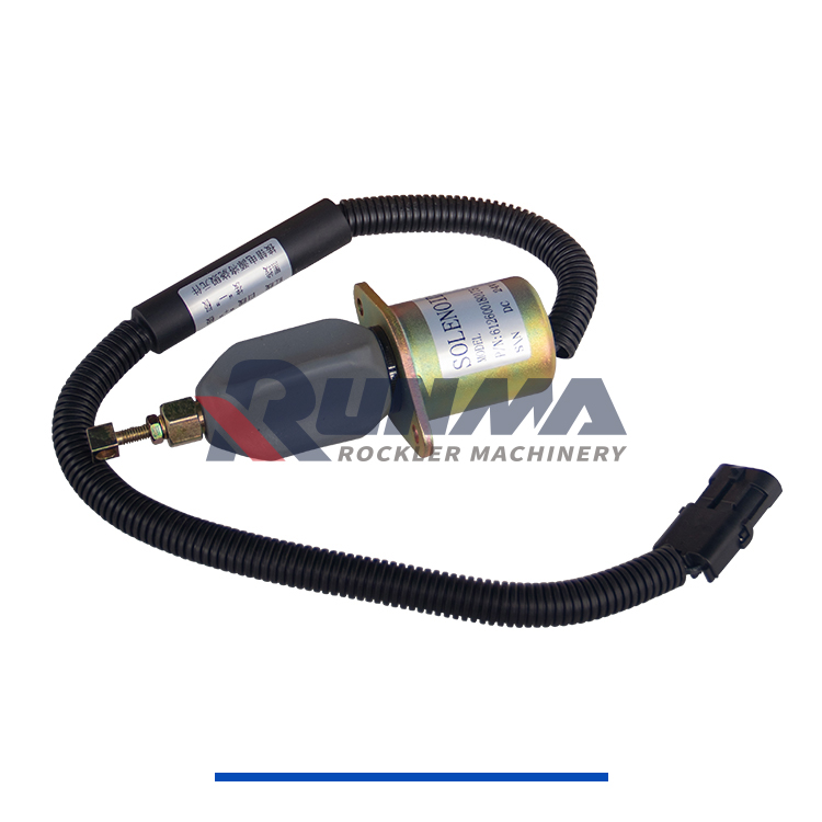 RE2103R潍柴斯太尔612600180175停车电磁阀 (1)