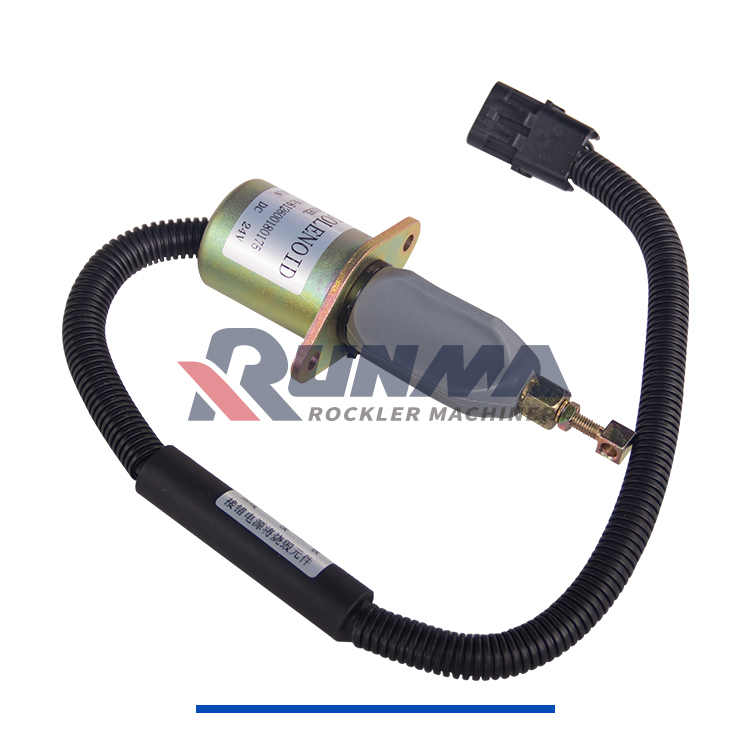 RE2103R潍柴斯太尔612600180175停车电磁阀 (2)