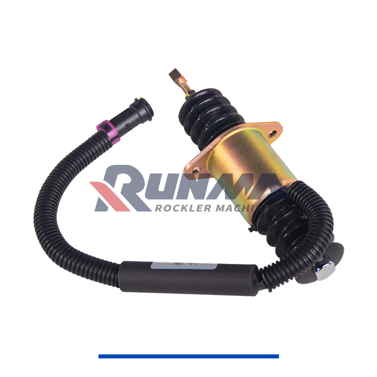 RE2104R潍柴斯太尔612600180681停车电磁阀 (2)