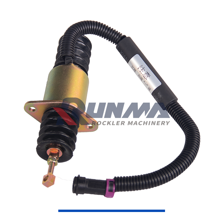 RE2104R潍柴斯太尔612600180681停车电磁阀 (3)