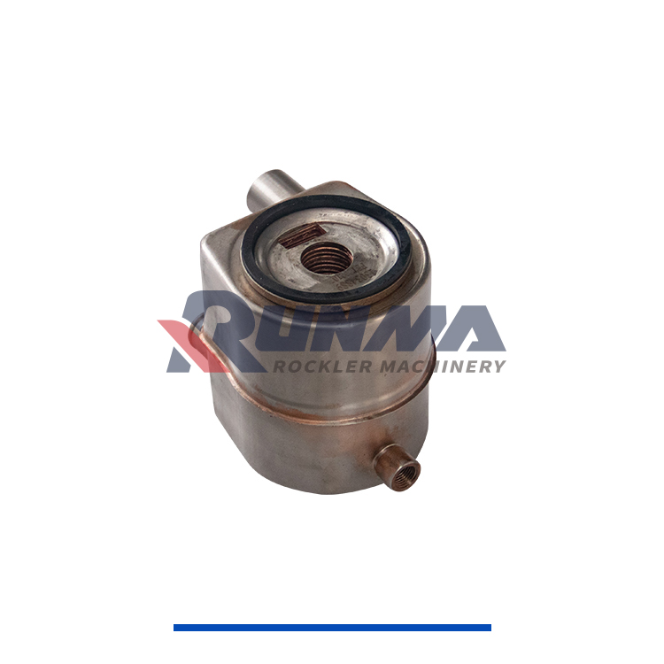 RE3036R道依茨机油冷却器13034889双管分大小(3)