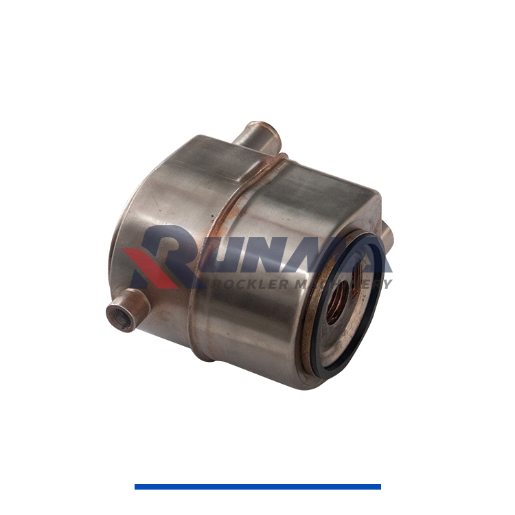 RE3036R道依茨机油冷却器13034889双管分大小(9)