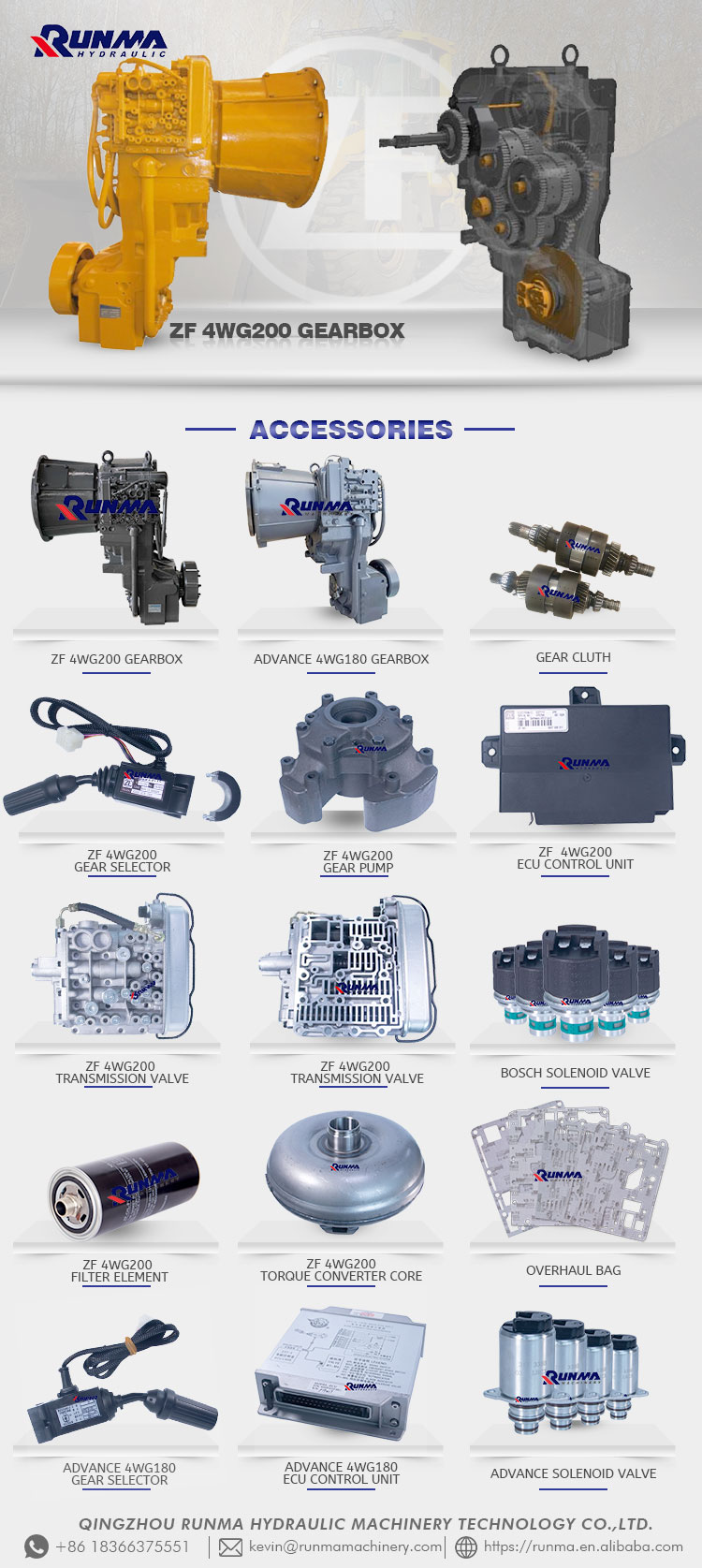 4WG200/4WG180 Transmission Box 4WG200/4WG180 Transmission Box