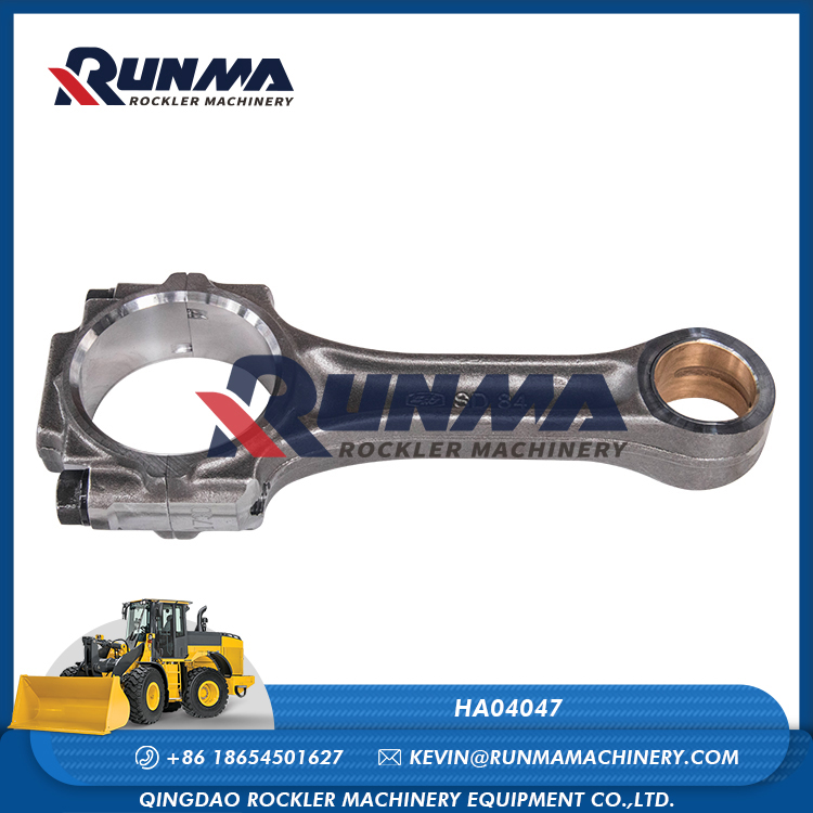 HA04047 wheel loader engine connecting rod assembly