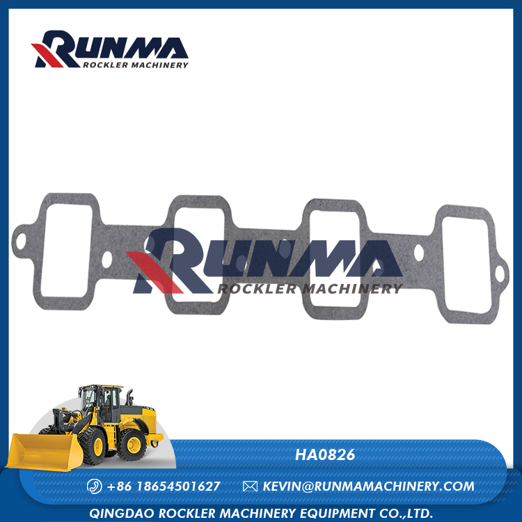 HA0826 wheel loader engine intake pipe gasket