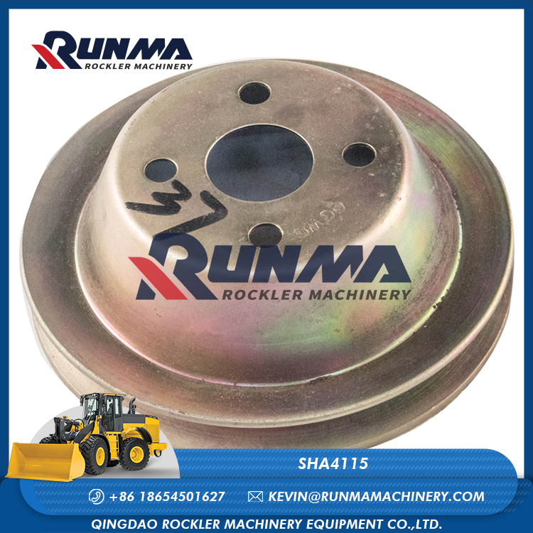 SHA4115 wheel loader engine water pump pulley